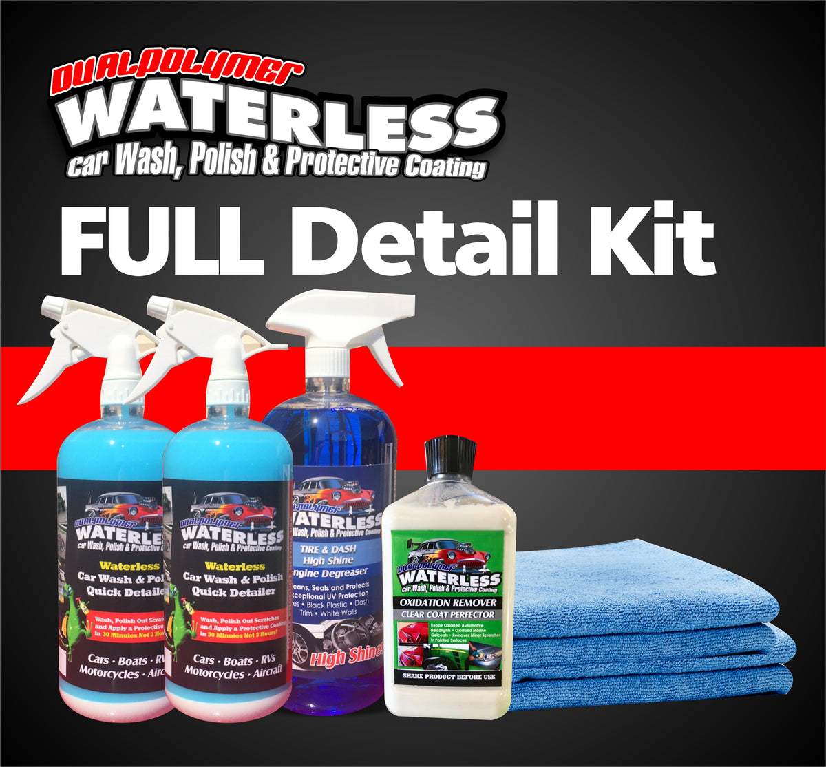 DualPolymer FULL Detail Kit DualPolymer Car Care Products