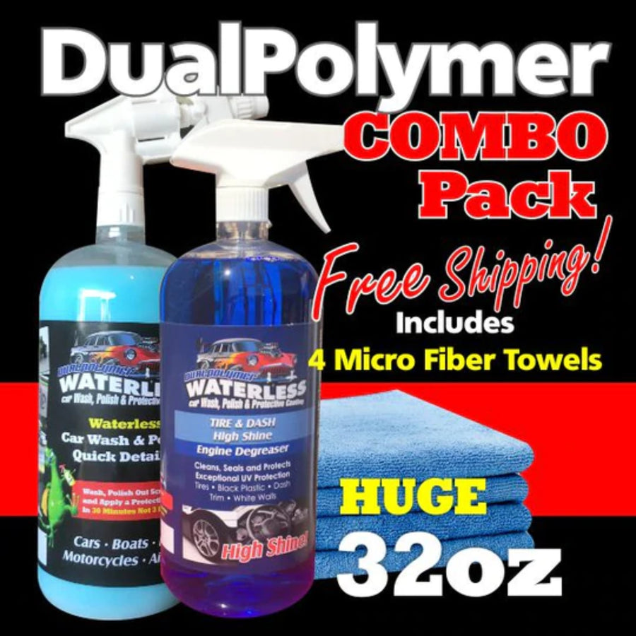 COMBO DualPolymer Detailer and Tire and Trim 32oz Units