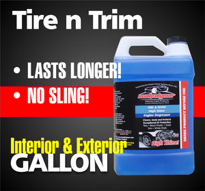 One GALLON Tire n TRIM by DualPolymer
